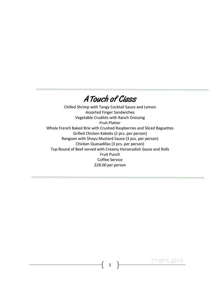 The Dive - Goose Creek, SC menu_pic