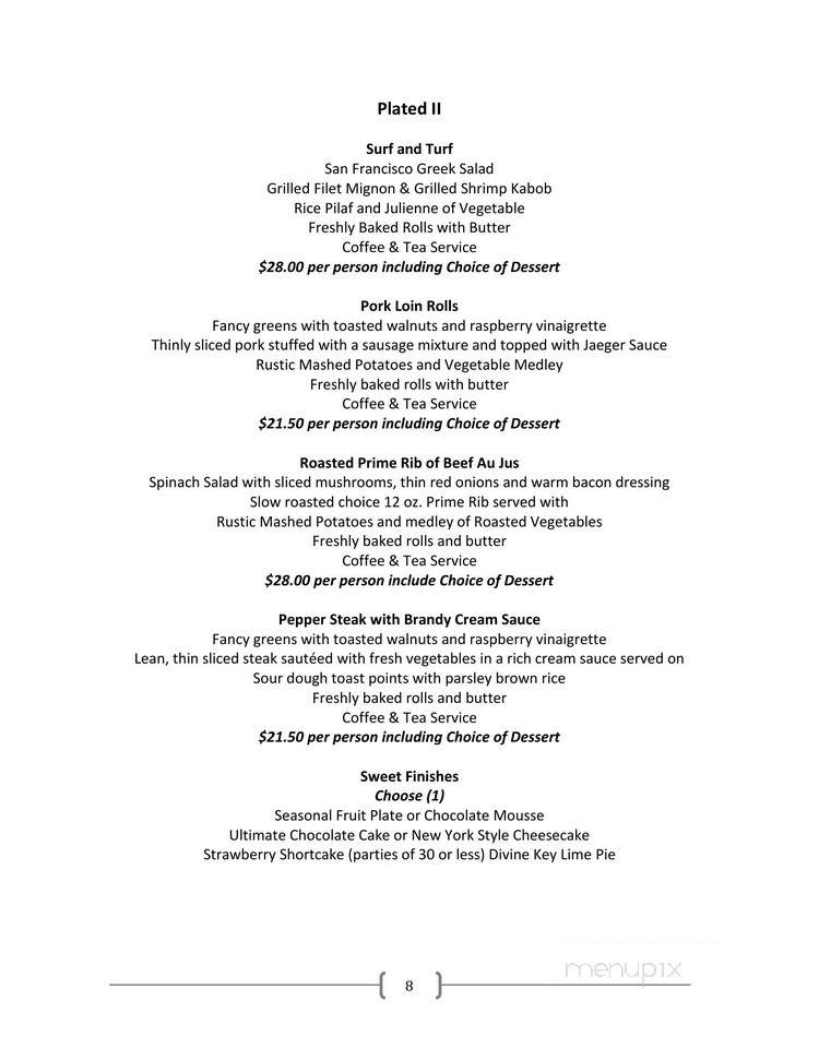 The Dive - Goose Creek, SC menu_pic
