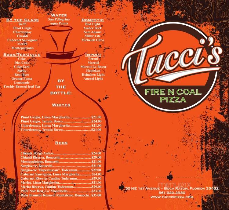 Tucci's Fire n' Coal Pizza - Boca Raton, FL