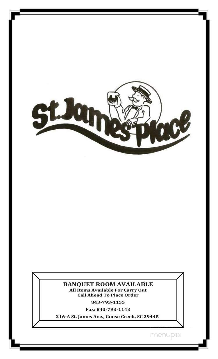 St. James Place Bar and Grill - Goose Creek, SC