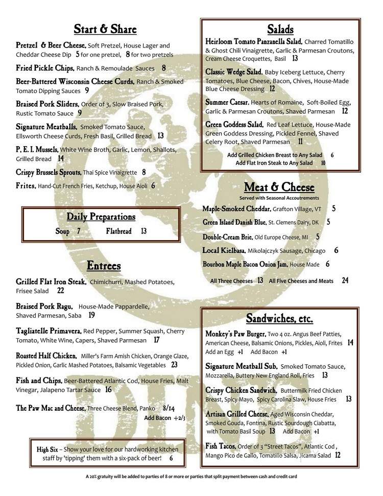 The Monkey's Paw - Chicago, IL