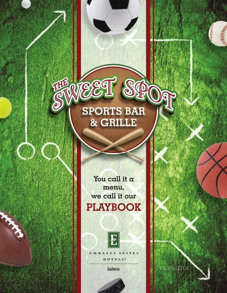 Sweet Spot Sports Bar Grille - Atlanta, GA menu_pic
