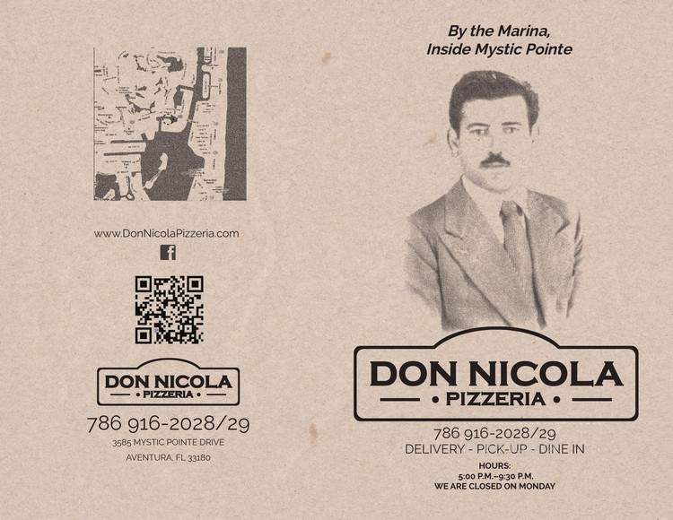 Don Nicola Pizzeria - Aventura, FL