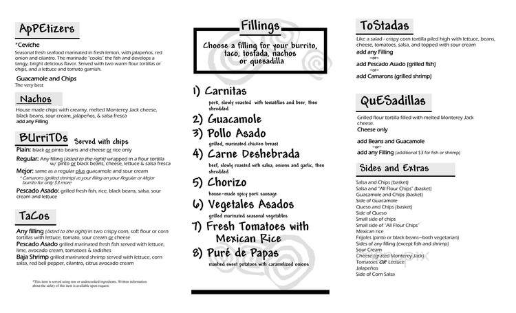 Carrburritos in Davidson - Davidson, NC menu_pic