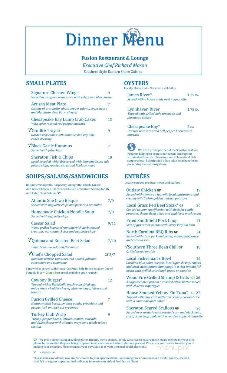 Four Bays - Virginia Beach, VA menu_pic