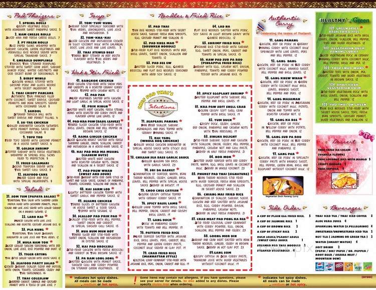Pad Thai - Mechanicsburg, PA menu_pic