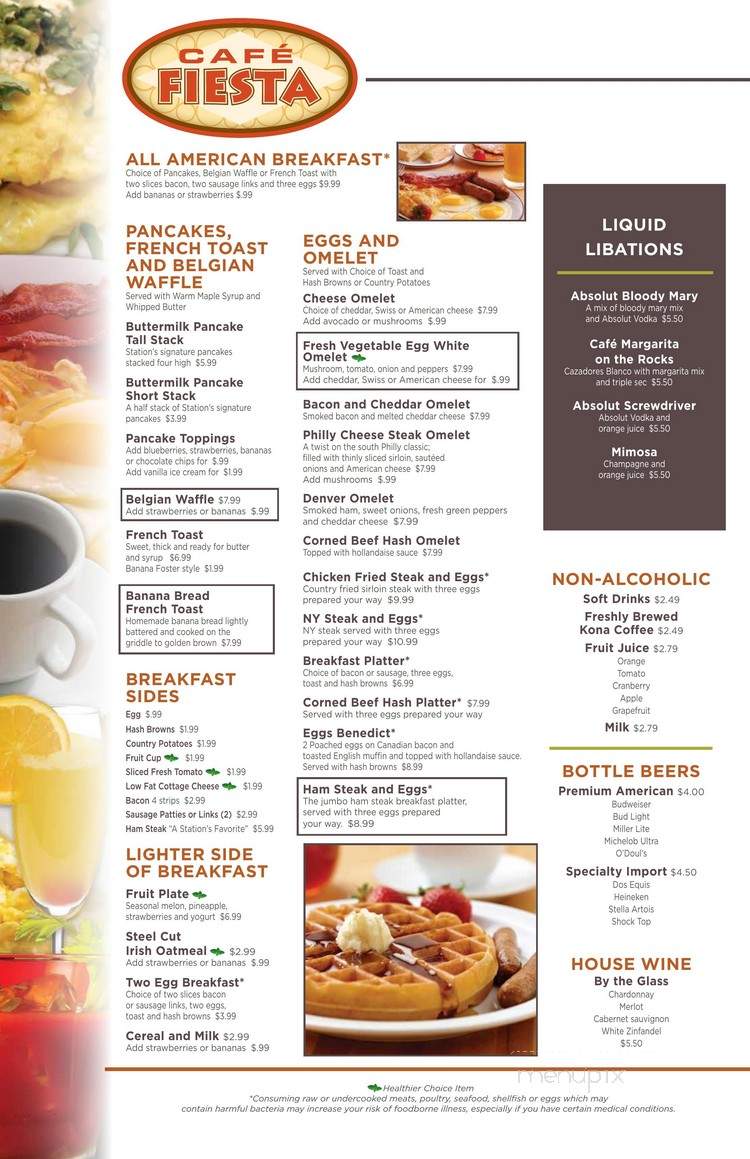 Cafe Fiesta - Henderson, NV menu_pic