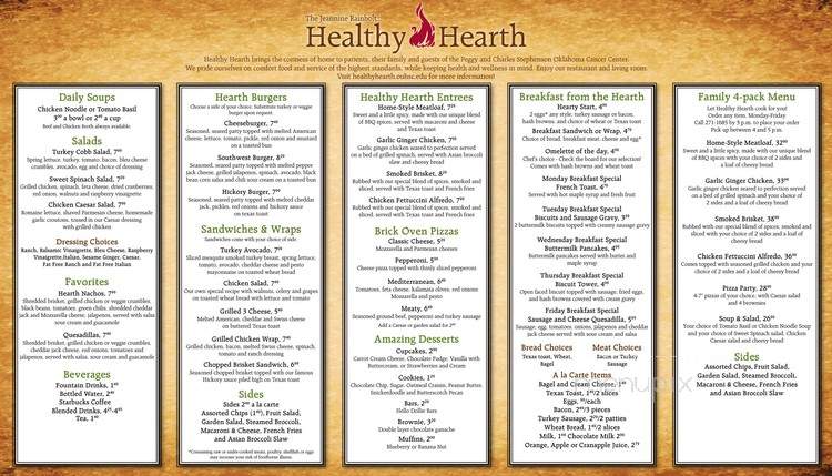 Healthy Hearth - Oklahoma City, OK menu_pic