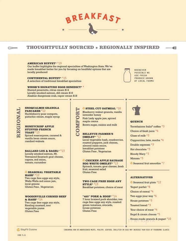 Whisk 425 - Bellevue, WA menu_pic