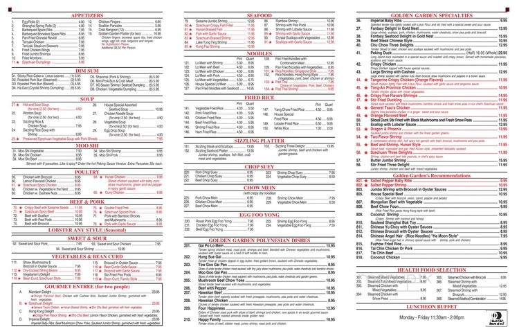 Golden Garden - North Hampton, NH menu_pic
