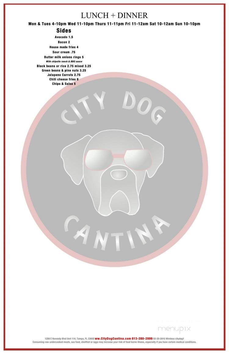 City Dog Cantina - Tampa, FL