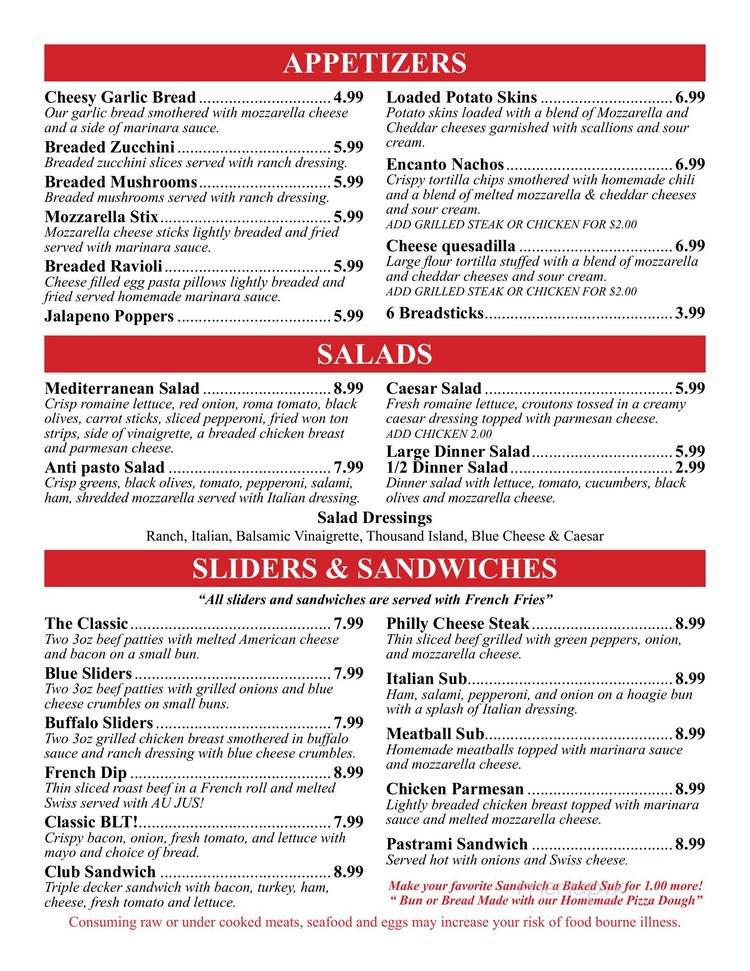 El Encanto Grill - Prescott Valley, AZ menu_pic