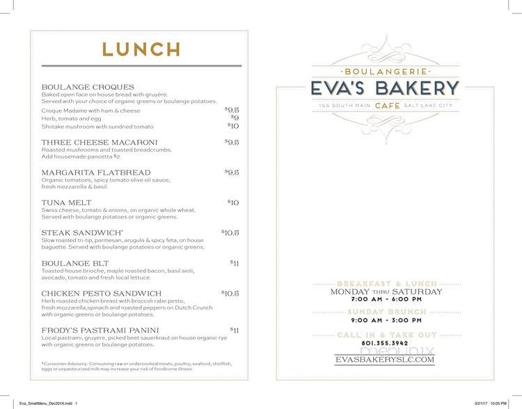 Eva's Bakery - Salt Lake City, UT