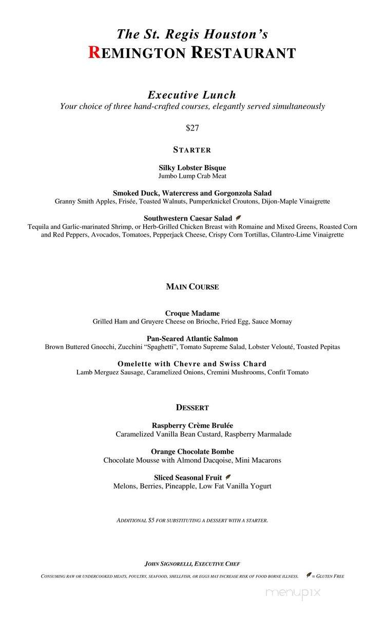 The Tea Lounge - Houston, TX menu_pic