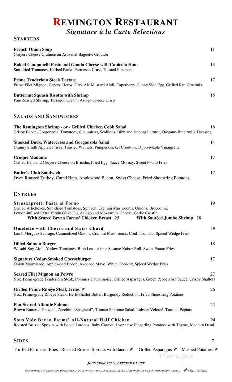 The Tea Lounge - Houston, TX menu_pic