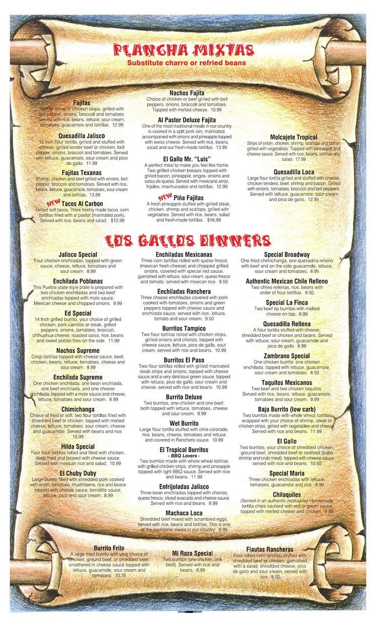 Los Gallos Mexican Restaurant - Bedford, OH
