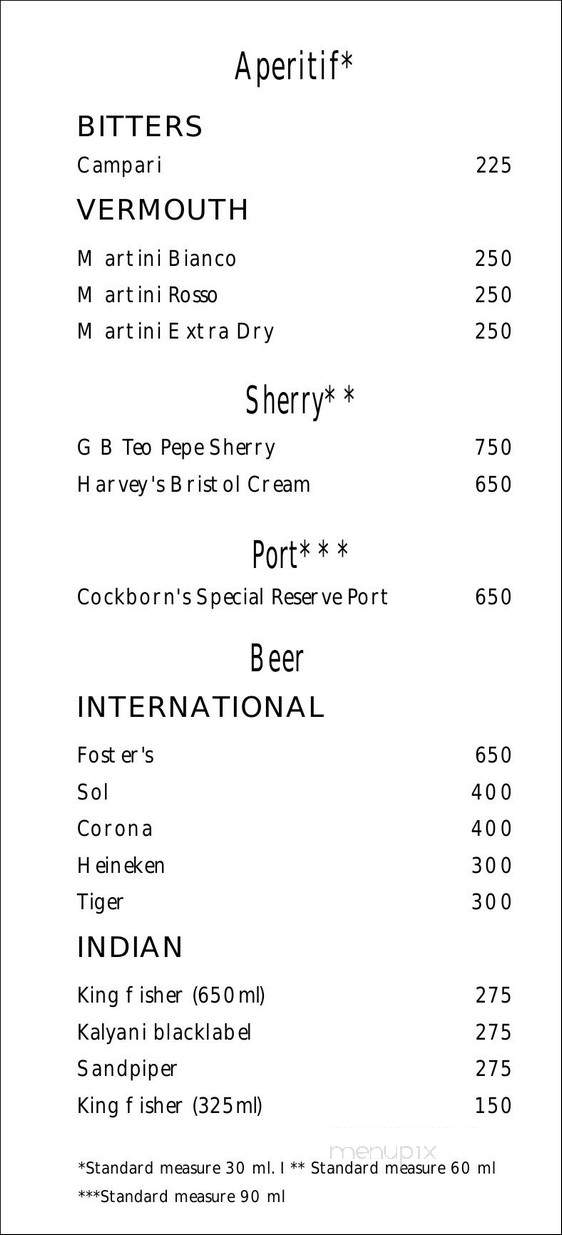 Brisa Bistro - Miami, FL menu_pic