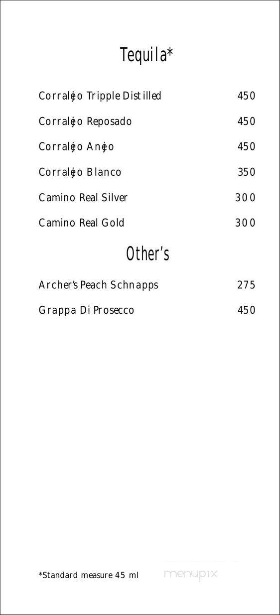 Brisa Bistro - Miami, FL menu_pic