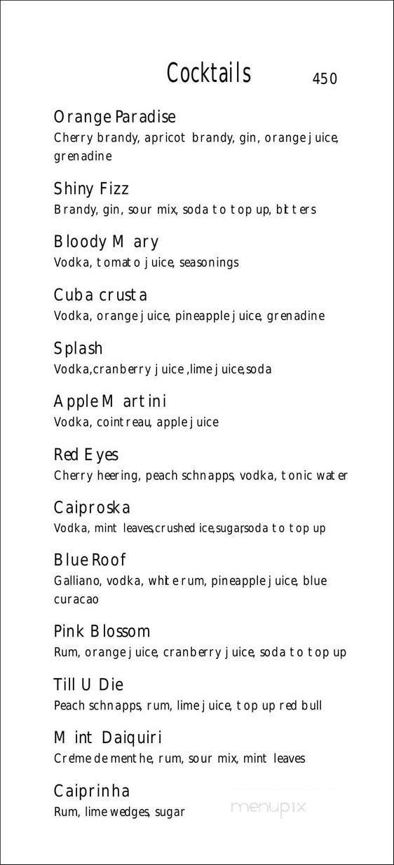 Brisa Bistro - Miami, FL menu_pic