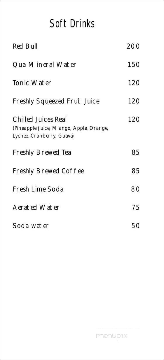 Brisa Bistro - Miami, FL menu_pic