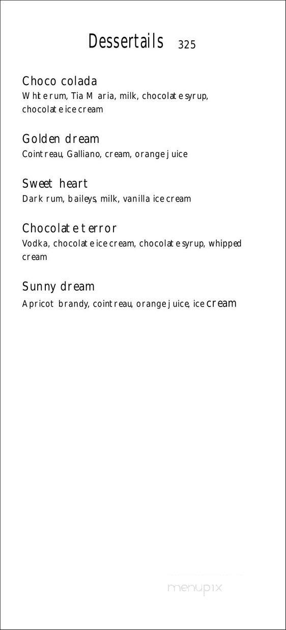 Brisa Bistro - Miami, FL menu_pic