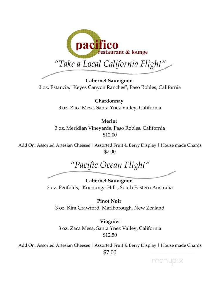 Pacifico Restaurant & Lounge @ Marriott Ventura Beach - Ventura, CA