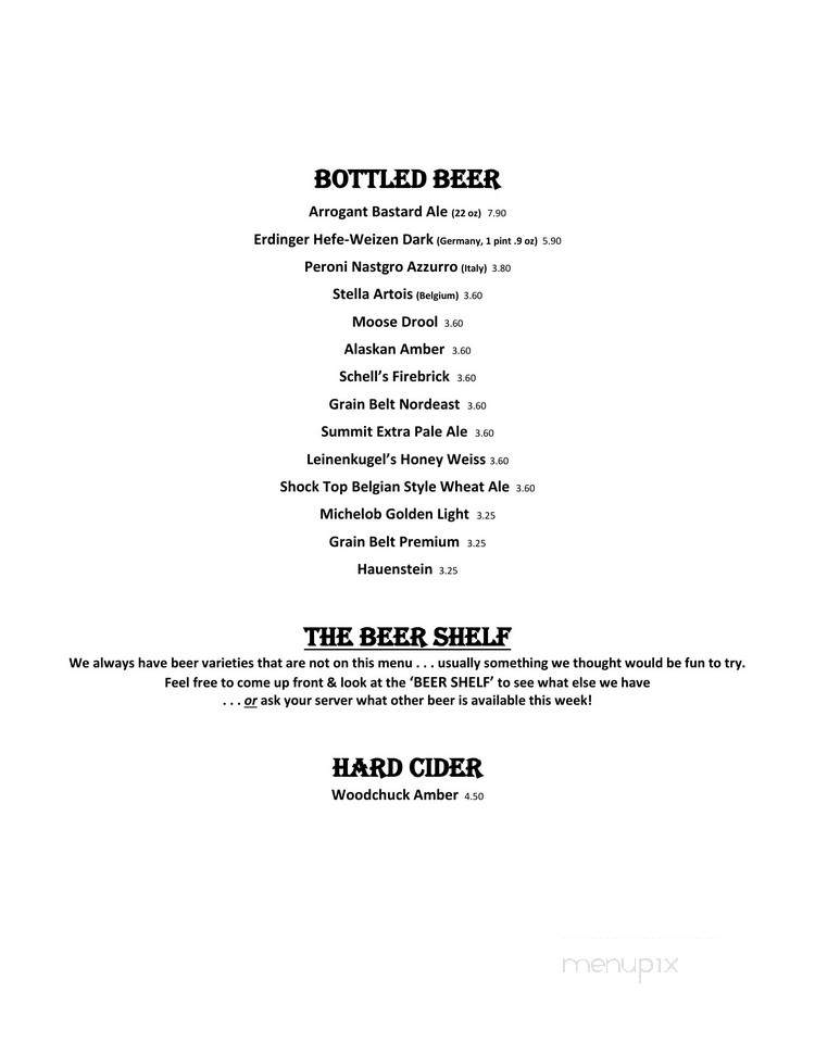 Pizzeria 201 - Montgomery, MN menu_pic