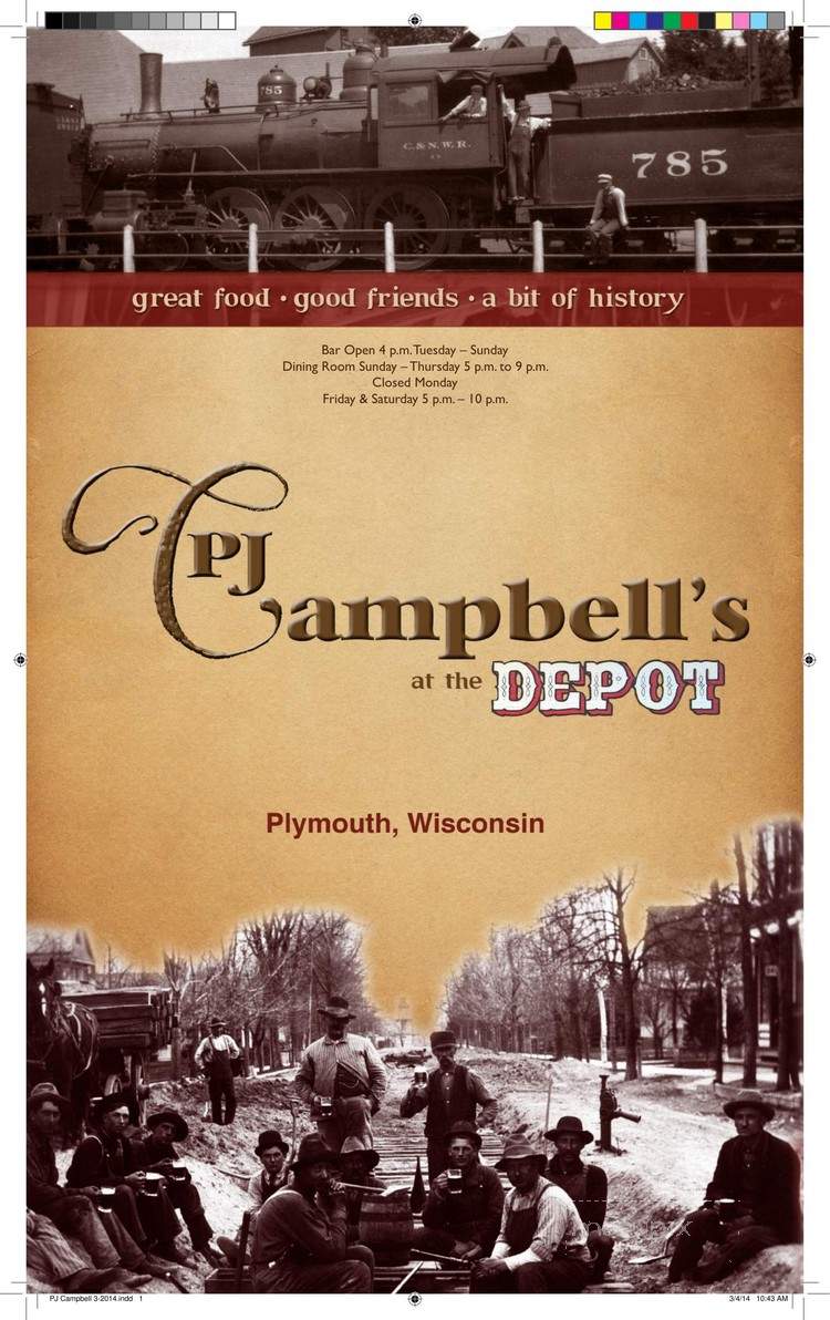 PJ Campbell's The Depot - Plymouth, WI