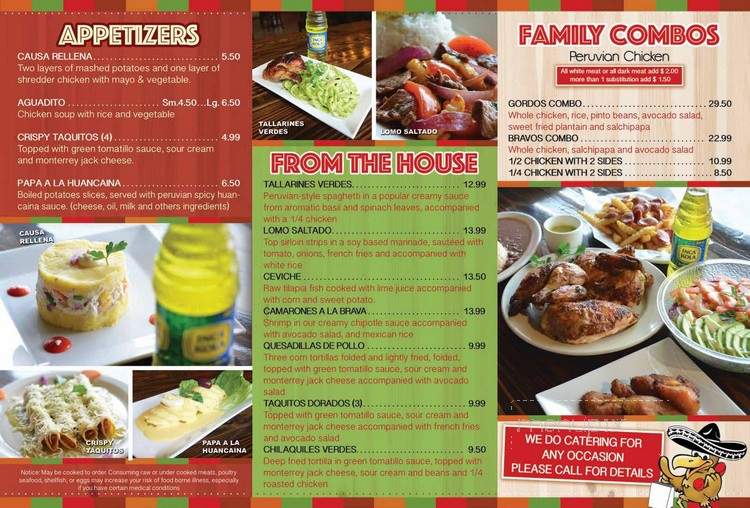 Pollo Bravo - Houston, TX menu_pic