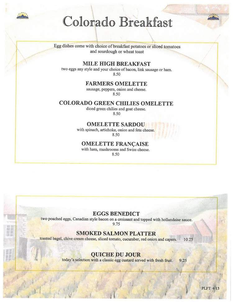 Pour la France! - Denver, CO menu_pic
