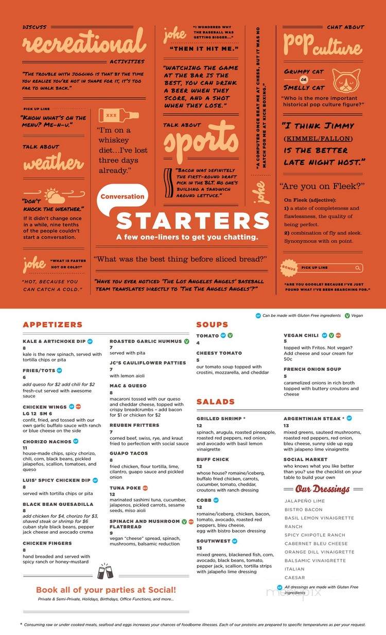 Social at Bakery Square - Pittsburgh, PA menu_pic