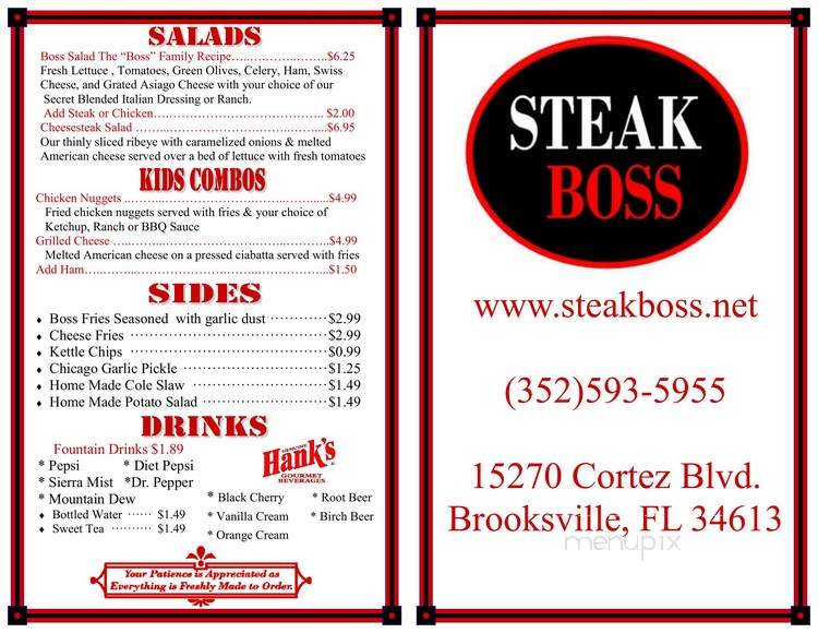 Steak Boss - Spring Hill, FL