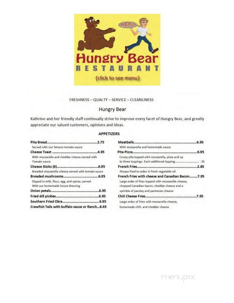 Hungry Bear Restaurant - Cody, WY