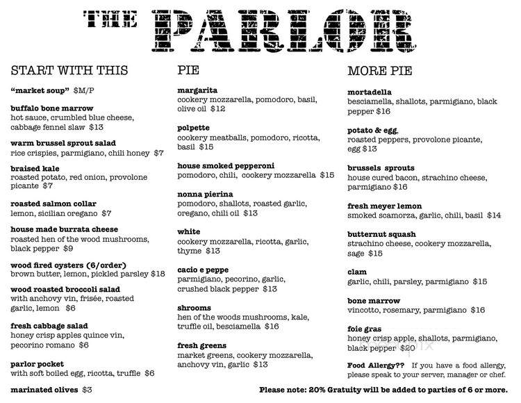 The Parlor - Dobbs Ferry, NY