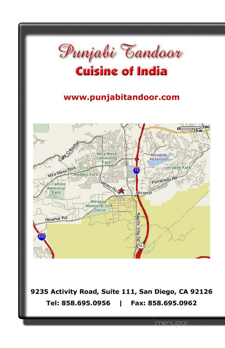 Punjabi Tandoor - San Diego, CA