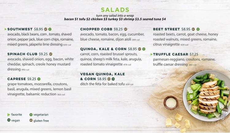 City Greens - Elmwood, LA menu_pic