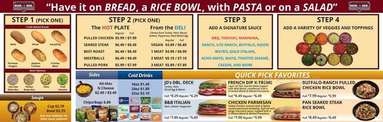 Beebs and Bubs - Lawrenceburg, IN menu_pic