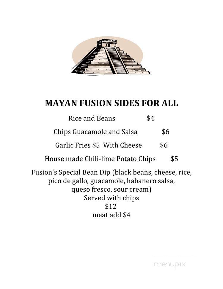 Mayan Fusion - Fort Bragg, CA