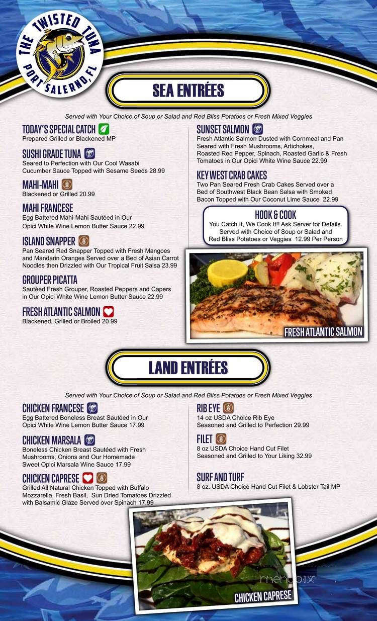 The Twisted Tun - Stuart, FL menu_pic