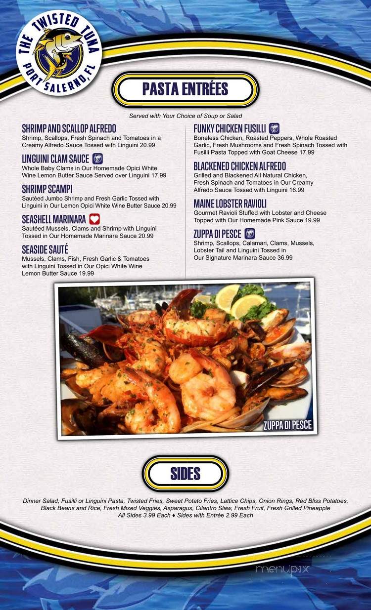 The Twisted Tun - Stuart, FL menu_pic
