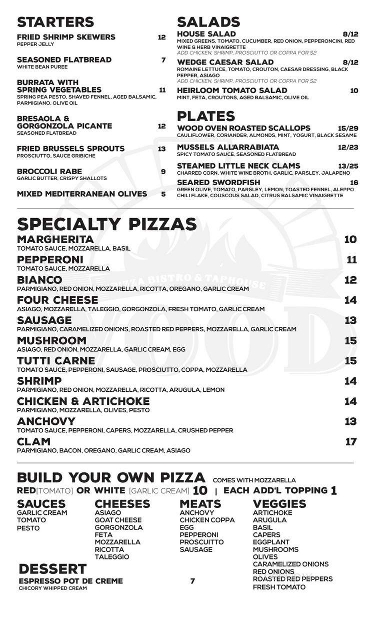 Wood Pizza Bistro & Taproom - New Orleans, LA