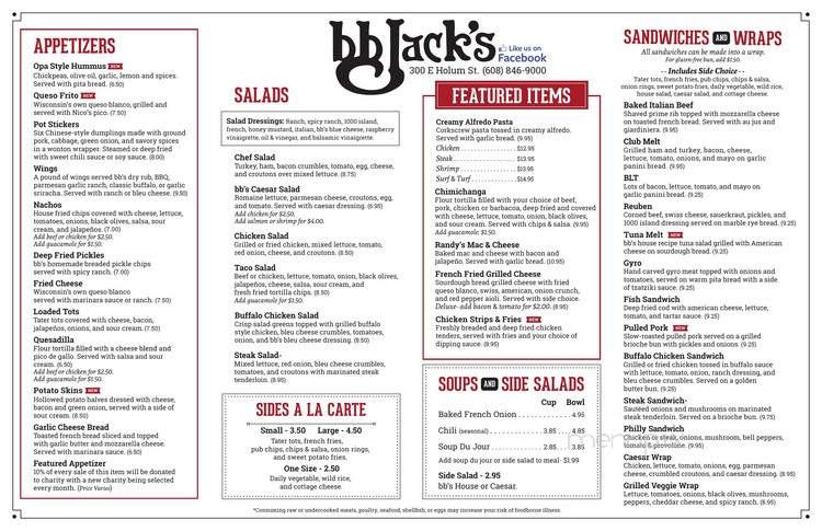 Bb Jacks - Deforest, WI