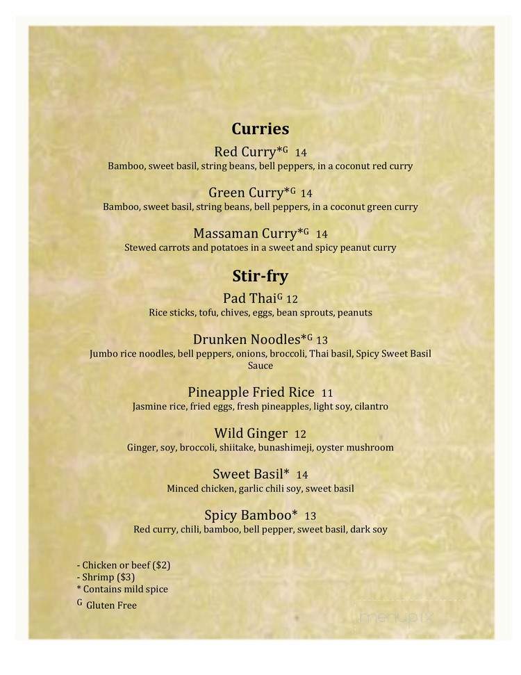 Nadias Thai Restaurant - Willow Grove, PA menu_pic