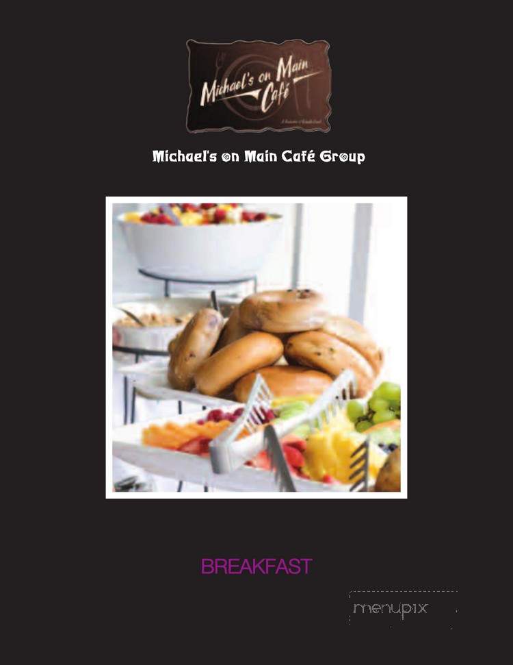 Michael's on Main Cafe - Chicago, IL menu_pic