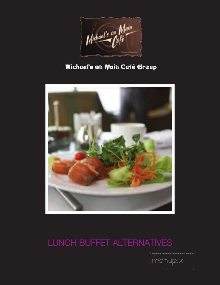 Michael's on Main Cafe - Chicago, IL menu_pic