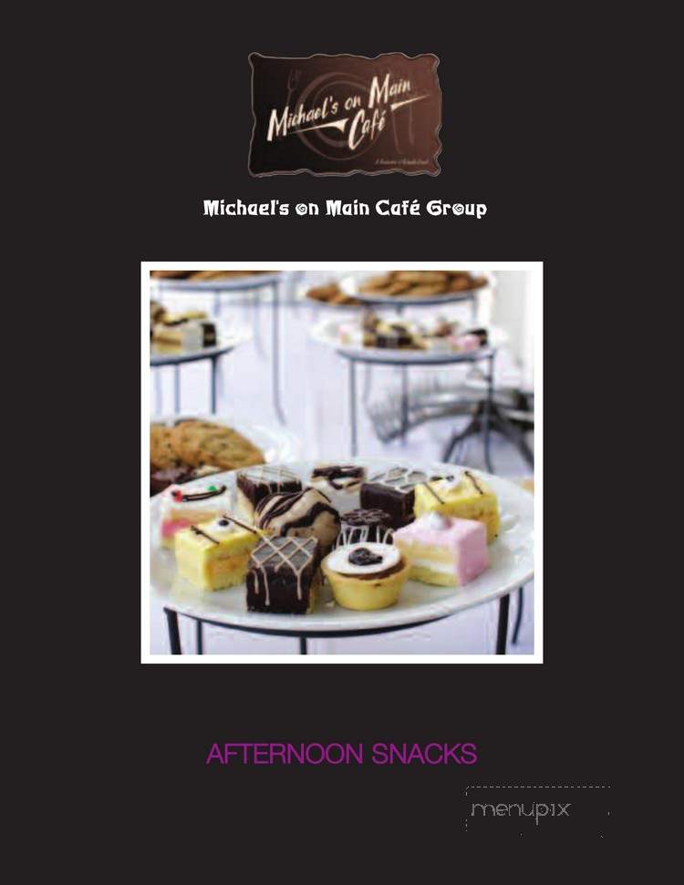 Michael's on Main Cafe - Chicago, IL menu_pic