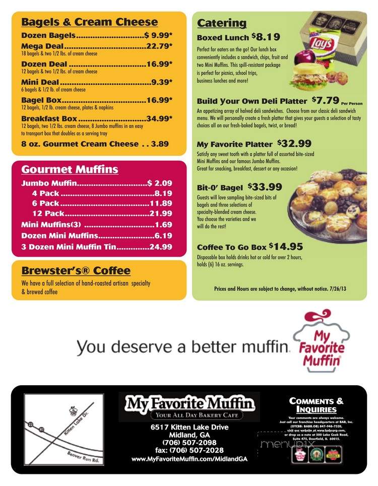 My Favorite Muffin - Columbus, GA