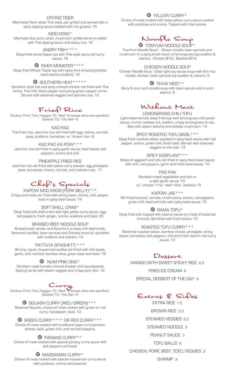 Monsoon Siam - Madison, WI menu_pic