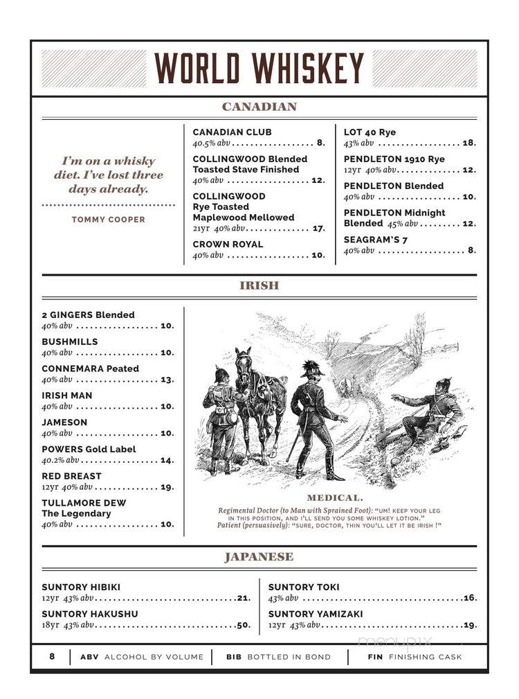 Swank & Swine - Portland, OR menu_pic