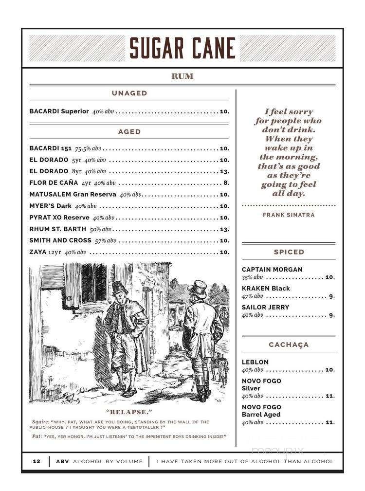 Swank & Swine - Portland, OR menu_pic